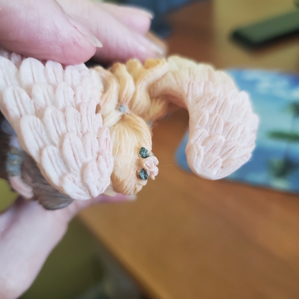 Lion&Lamb Angel statue - Picture 3 of 9